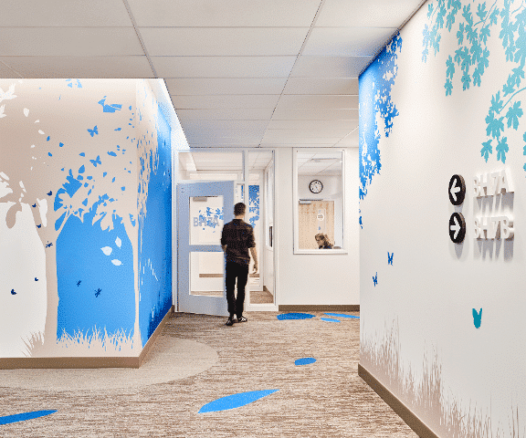 Wallcovering Environmental Branding