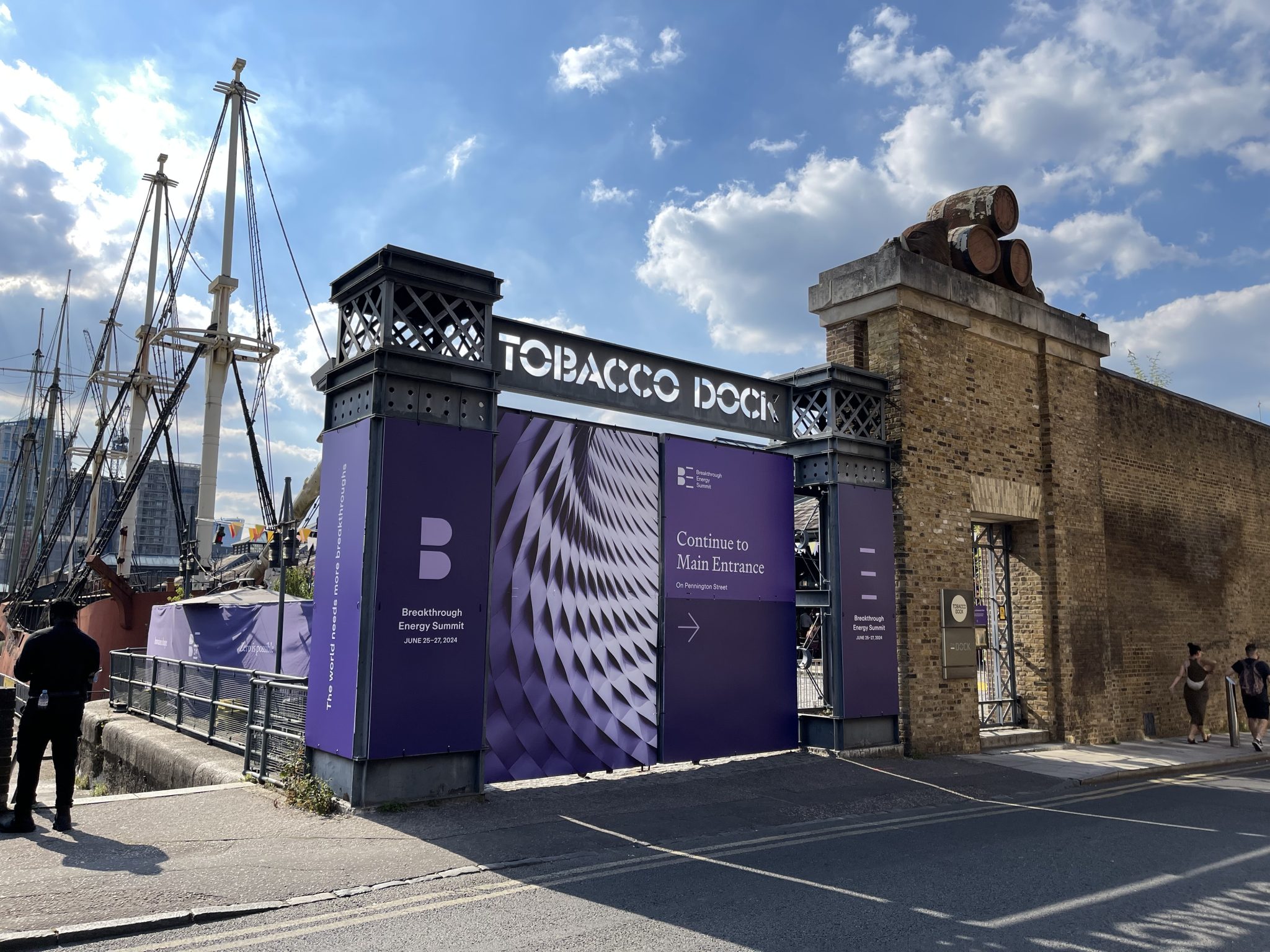 Tobacco Dock external shot