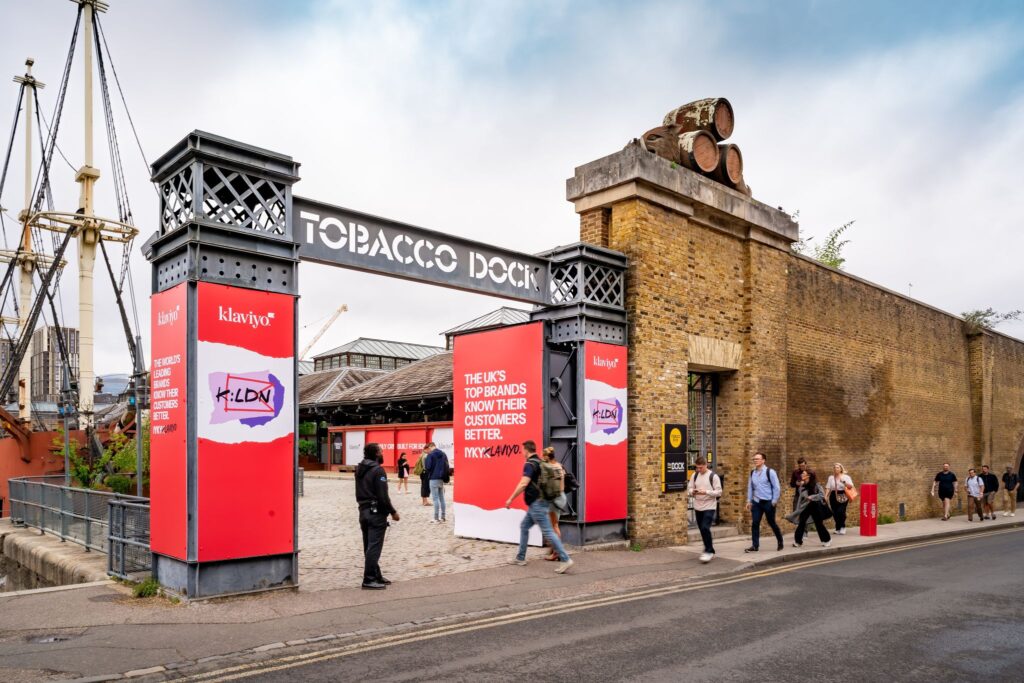 Klaviyo at Tobacco Dock