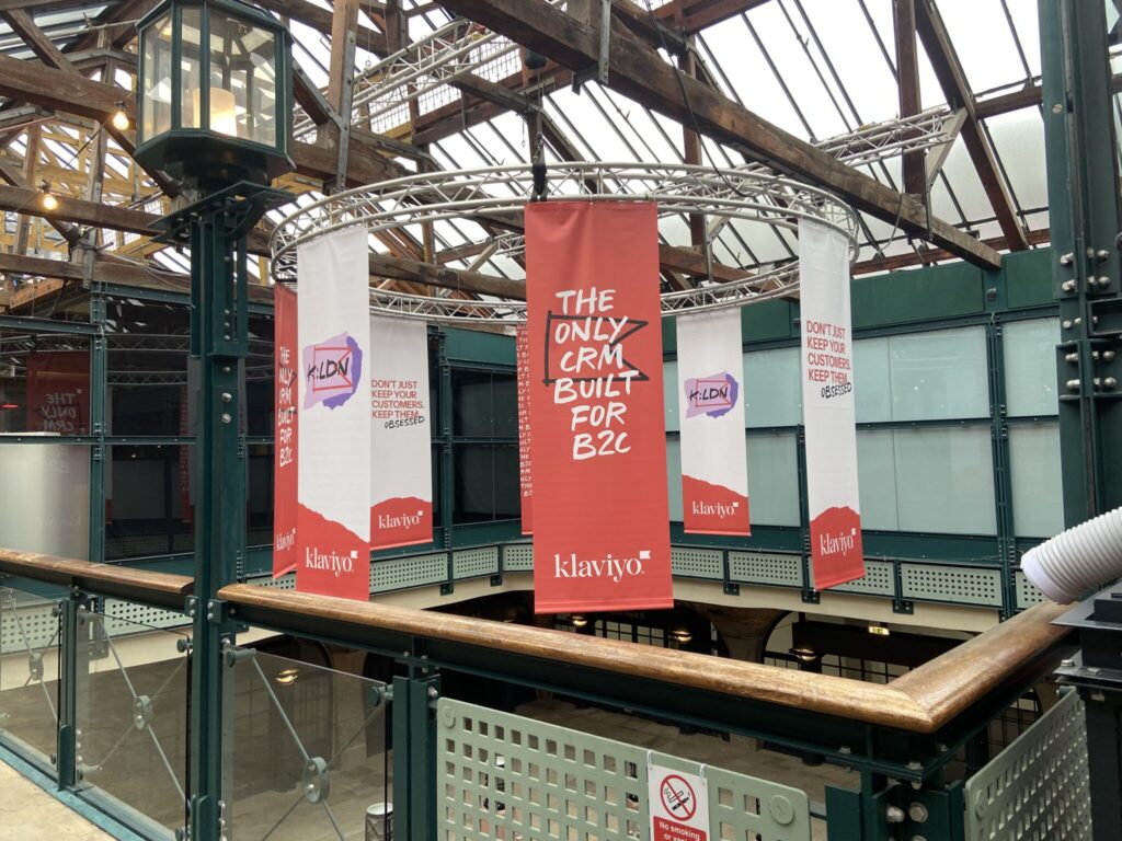 Klaviyo at Tobacco Dock