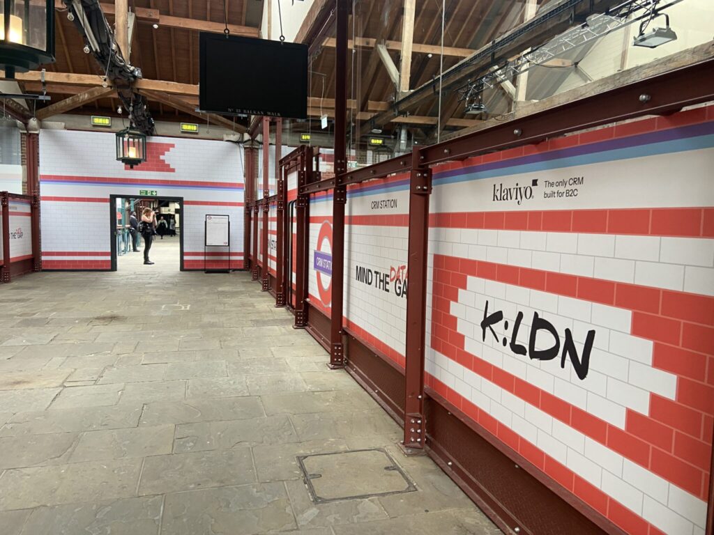 Klaviyo at Tobacco Dock