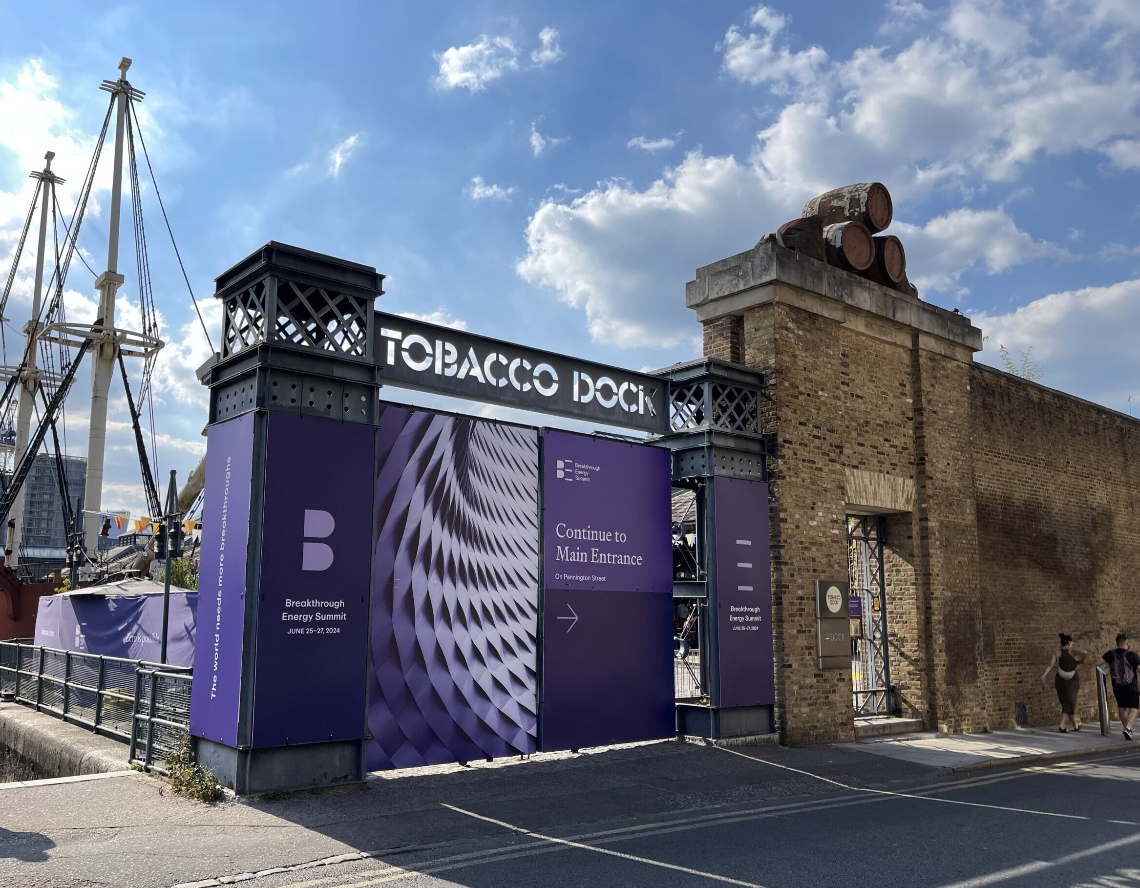 Tobacco Dock Breakthrough Energy Summit