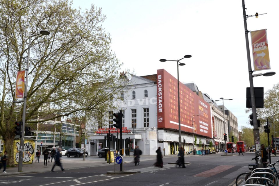 The Old Vic Restoration Building Wrap