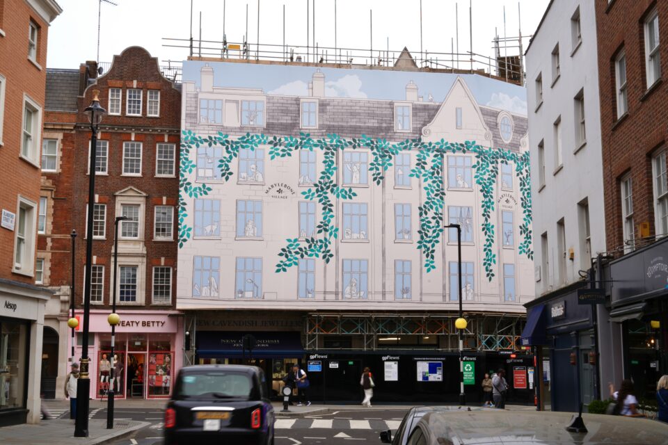 One Marylebone High Street Building Wrap