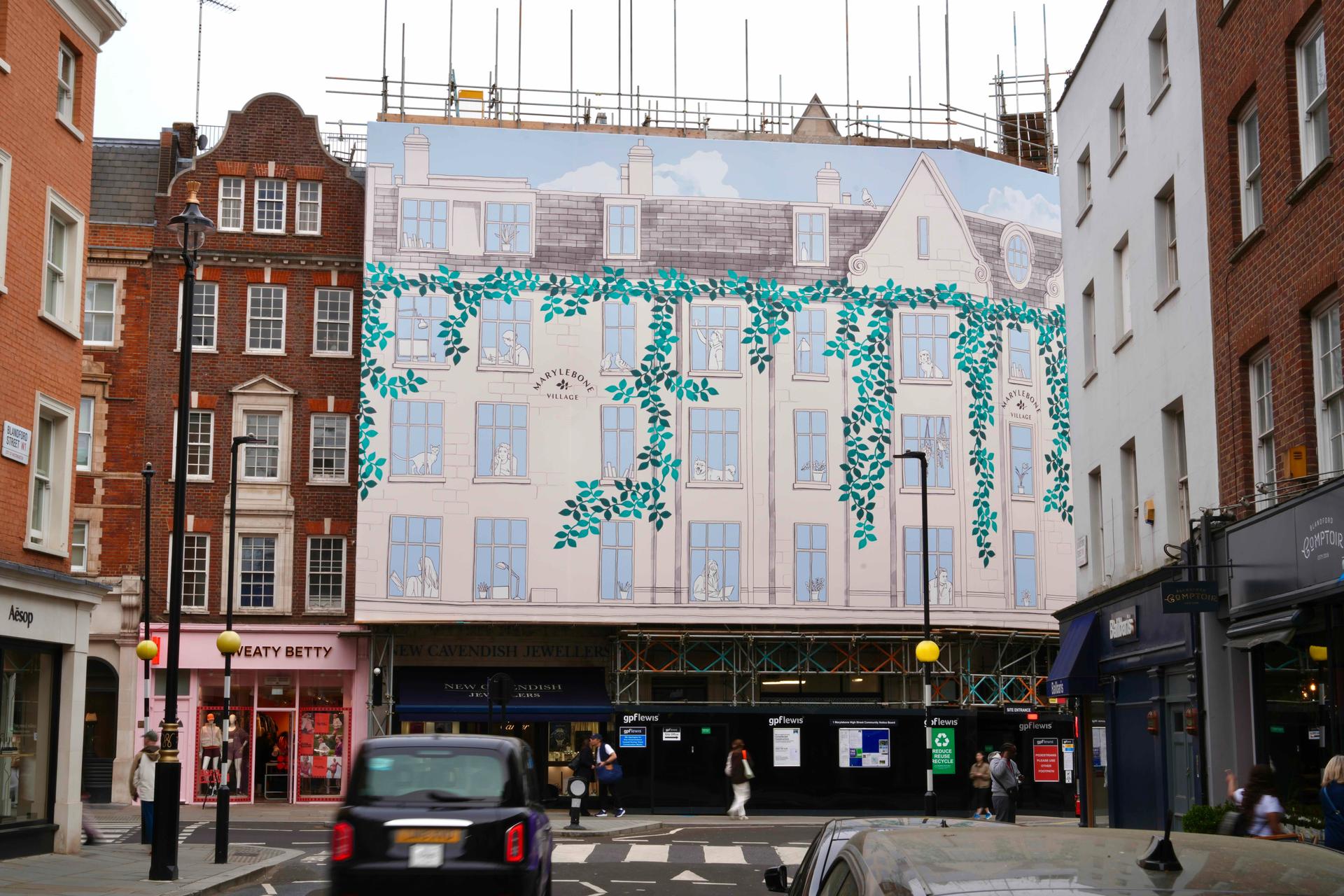 One Marylebone High Street Building Wrap