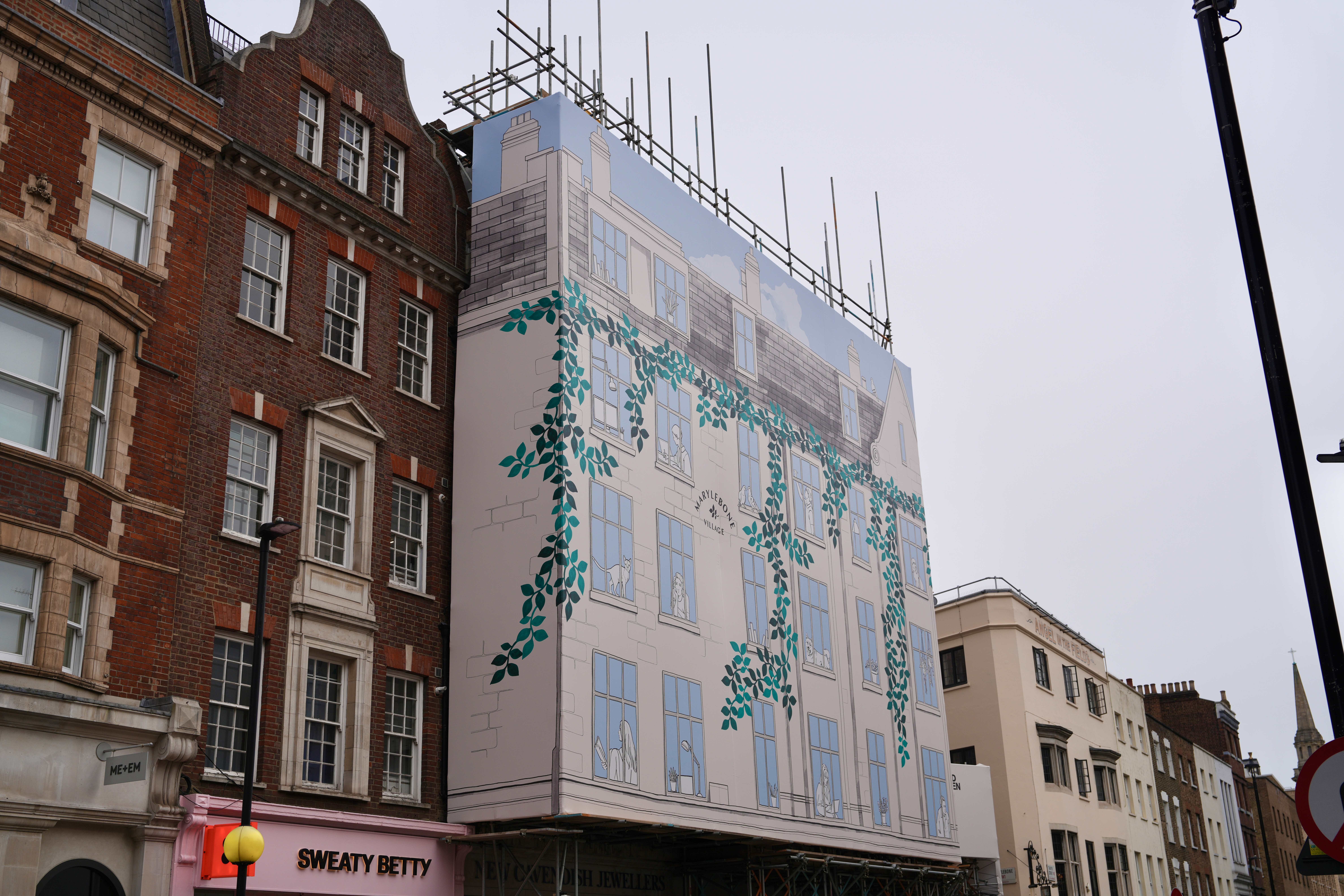 One Marylebone High Street Building Wrap