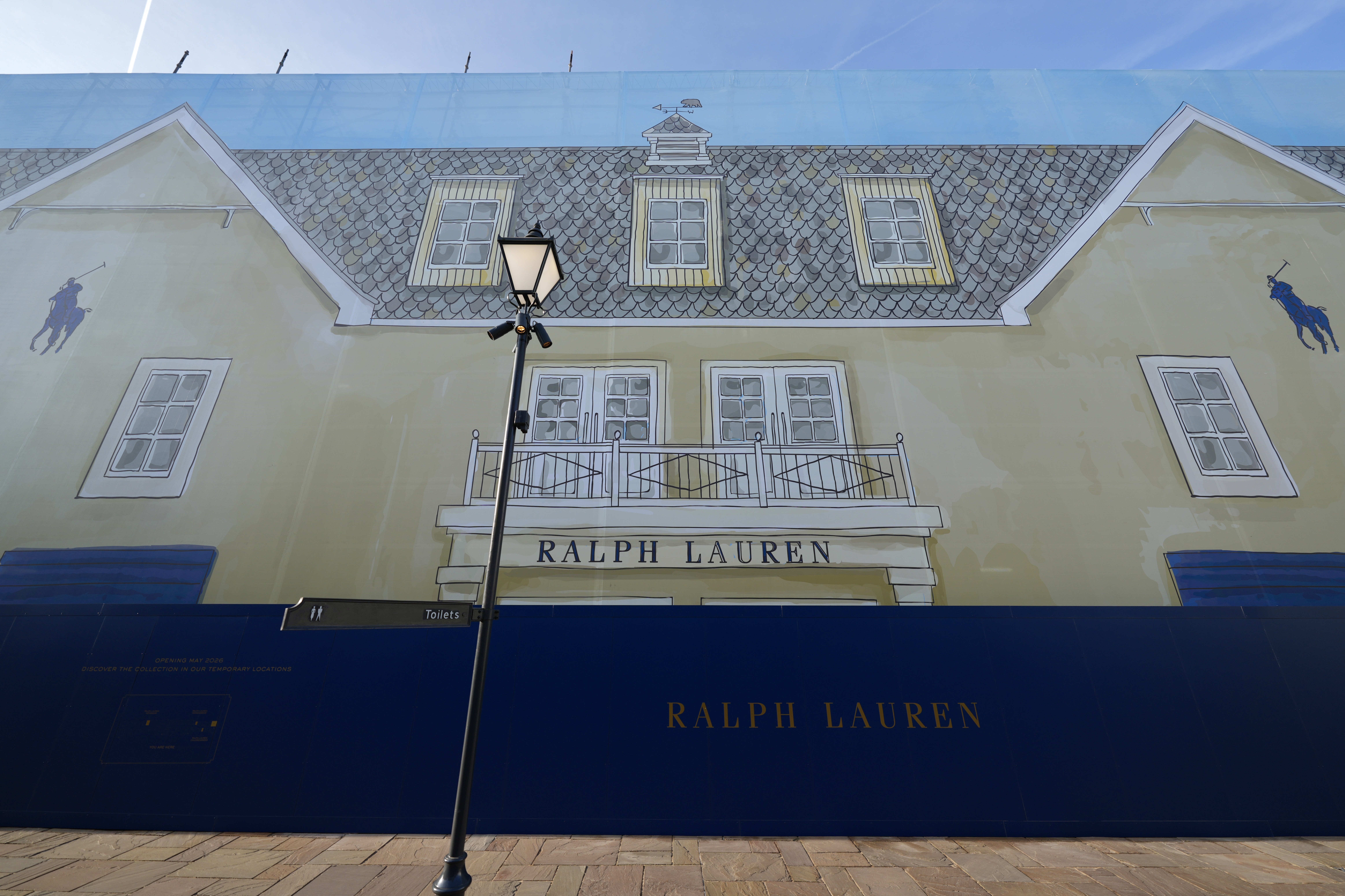 Bicester Village Building Wrap - Ralph Lauren
