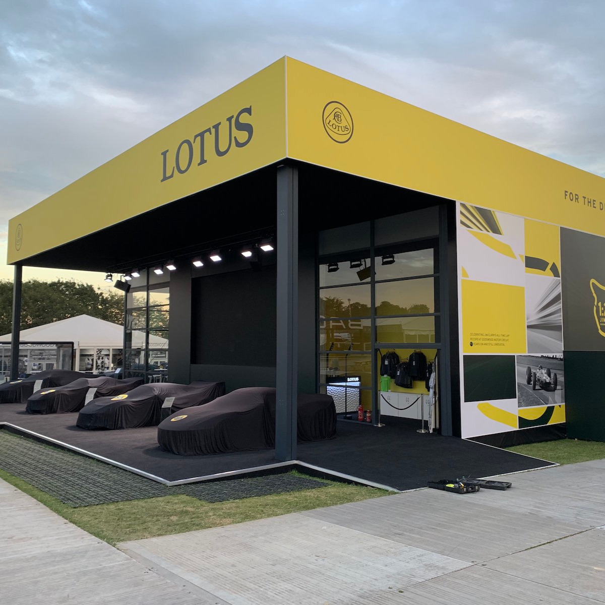 Lotus Goodwood Internal and External PVC / Fabric Graphics