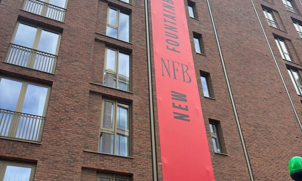 New Fountainbridge Building Wrap