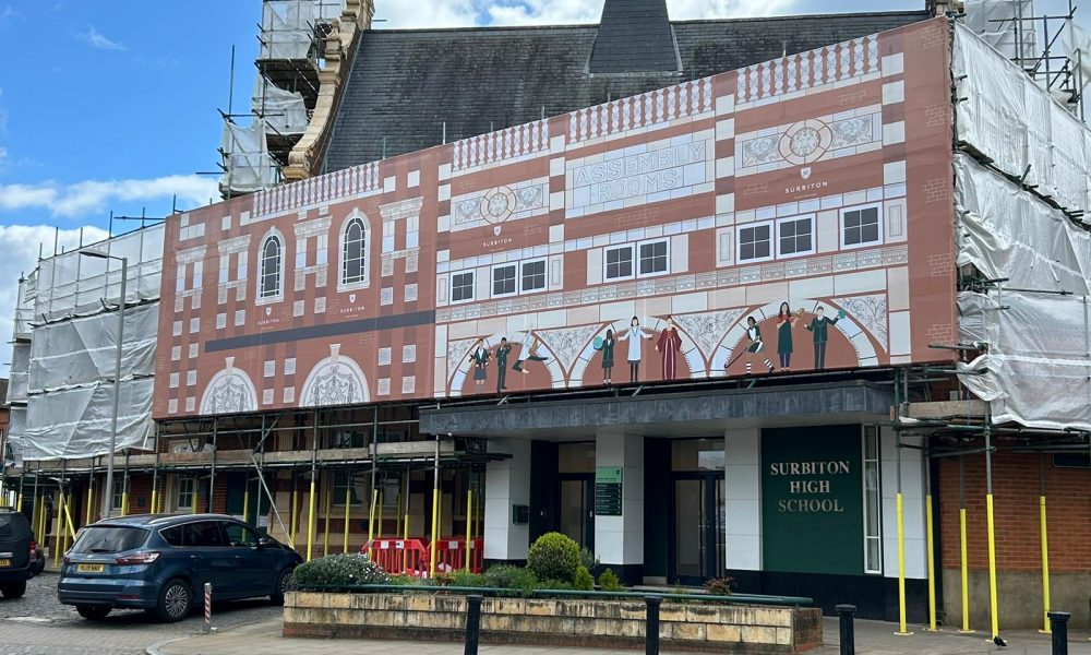 Surbiton High School Building Wrap