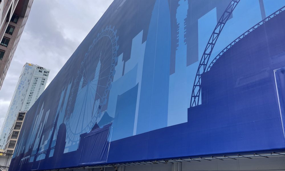 Canary Wharf Group Building Wrap