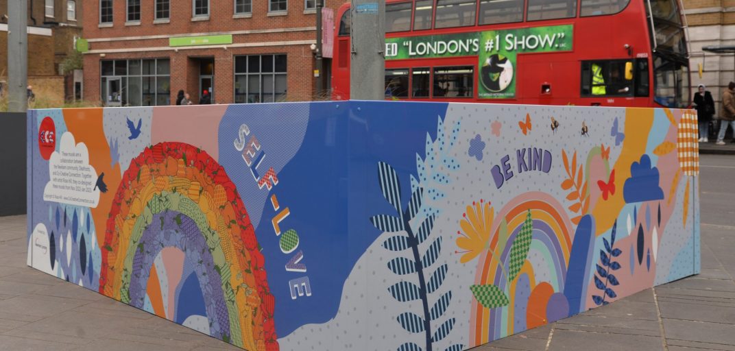 Co-Creative Connection Unveilin - mural