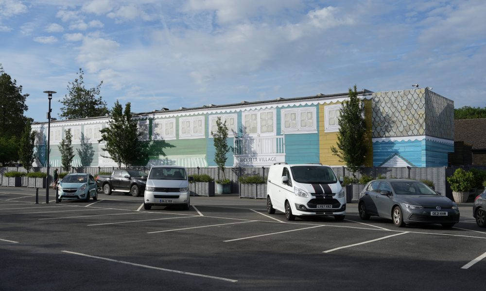Bicester Village Building Wrap - Ralph Lauren