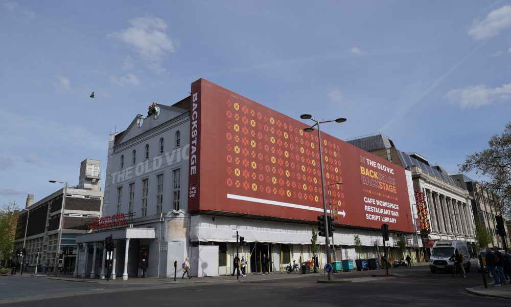 The Old Vic Restoration Building Wrap