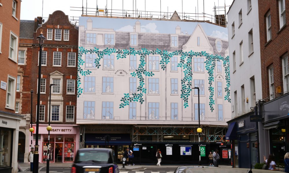 One Marylebone High Street Building Wrap