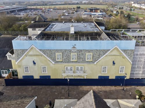 Ralph Lauren Building Wrap Bicester Village